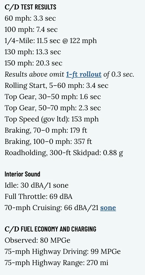 Rivian R1T R1S R2 vs. Model Y (by Car and Driver) -- The R2 steps up to the Model Y plate and delivers a home run in its first at bat 1785702089589-97