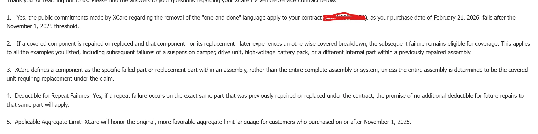 Rivian R1T R1S XCare Extended Warranty on Rivian: My Full Claim Experience (And Outcome) 1785781550633-wo