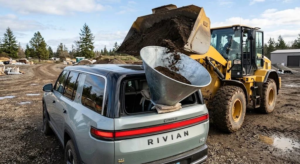 Rivian R1T R1S Whine Incoming: My Kingdom for a Cargo Liner 1786028677698-5s