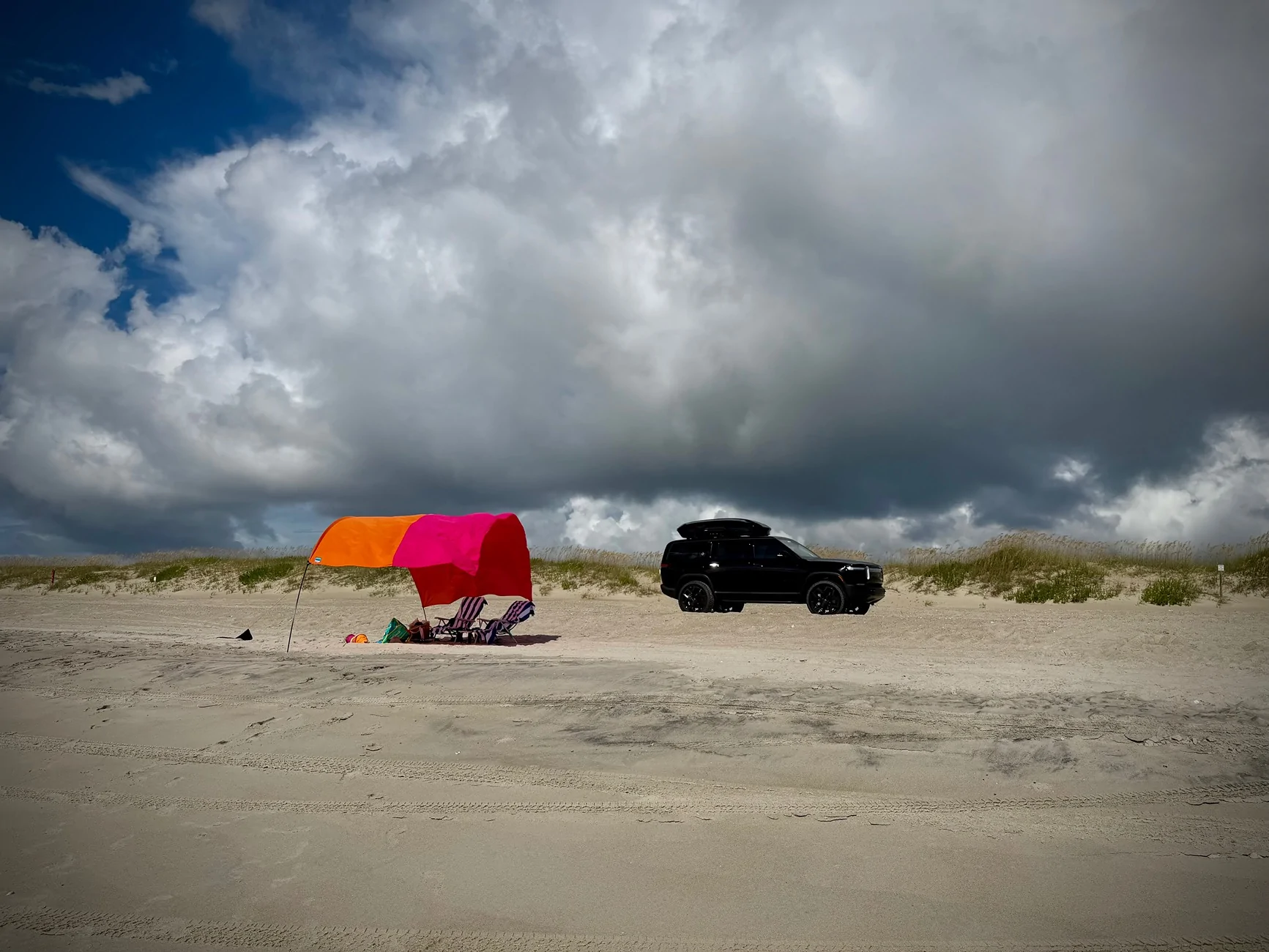 Rivian R1T R1S Sand driving psi minimum IMG_1292