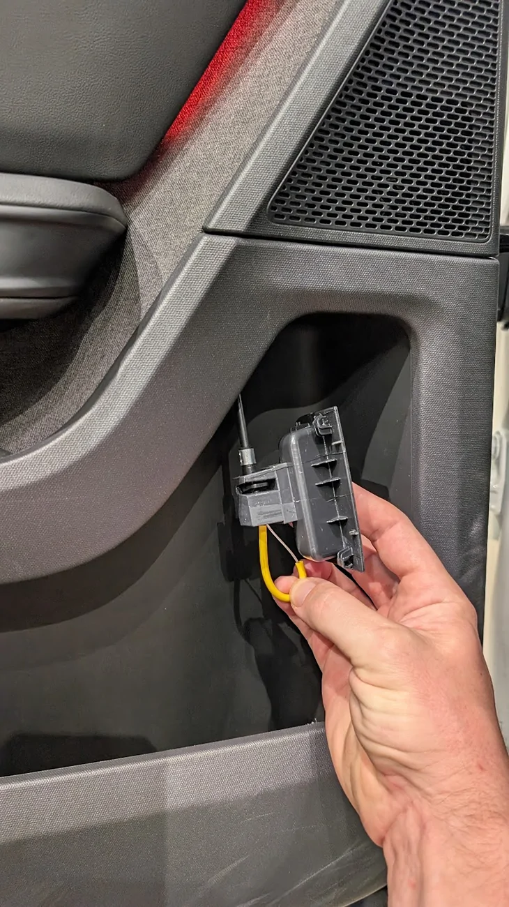 Rivian R1T R1S My son used the R2 emergency door handle release for the first time yesterday. 1786127478518-ht