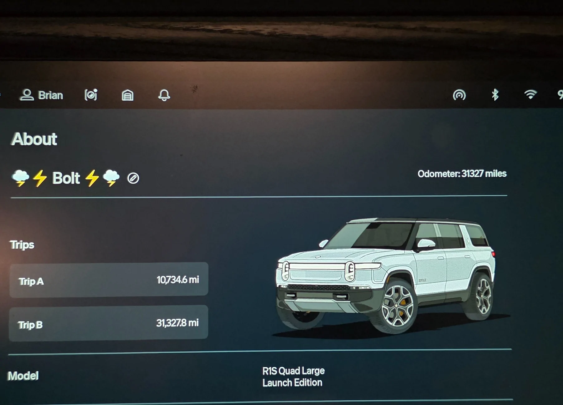 Rivian R1T R1S How Many Miles Are on Your Rivian? Show Us & Win a Gift from BestEvMod! 🎁 1743