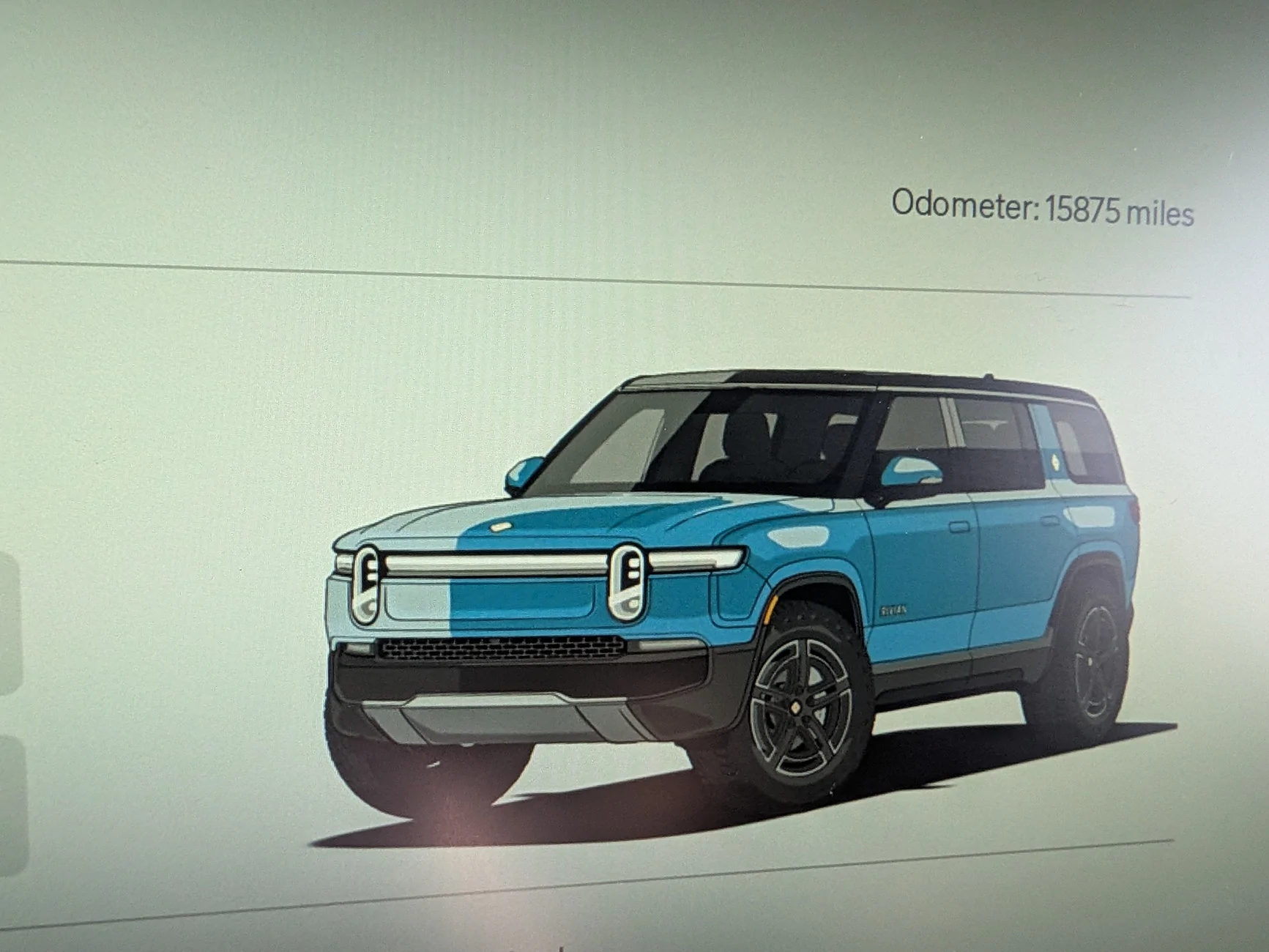 Rivian R1T R1S How Many Miles Are on Your Rivian? Show Us & Win a Gift from BestEvMod! 🎁 mileag