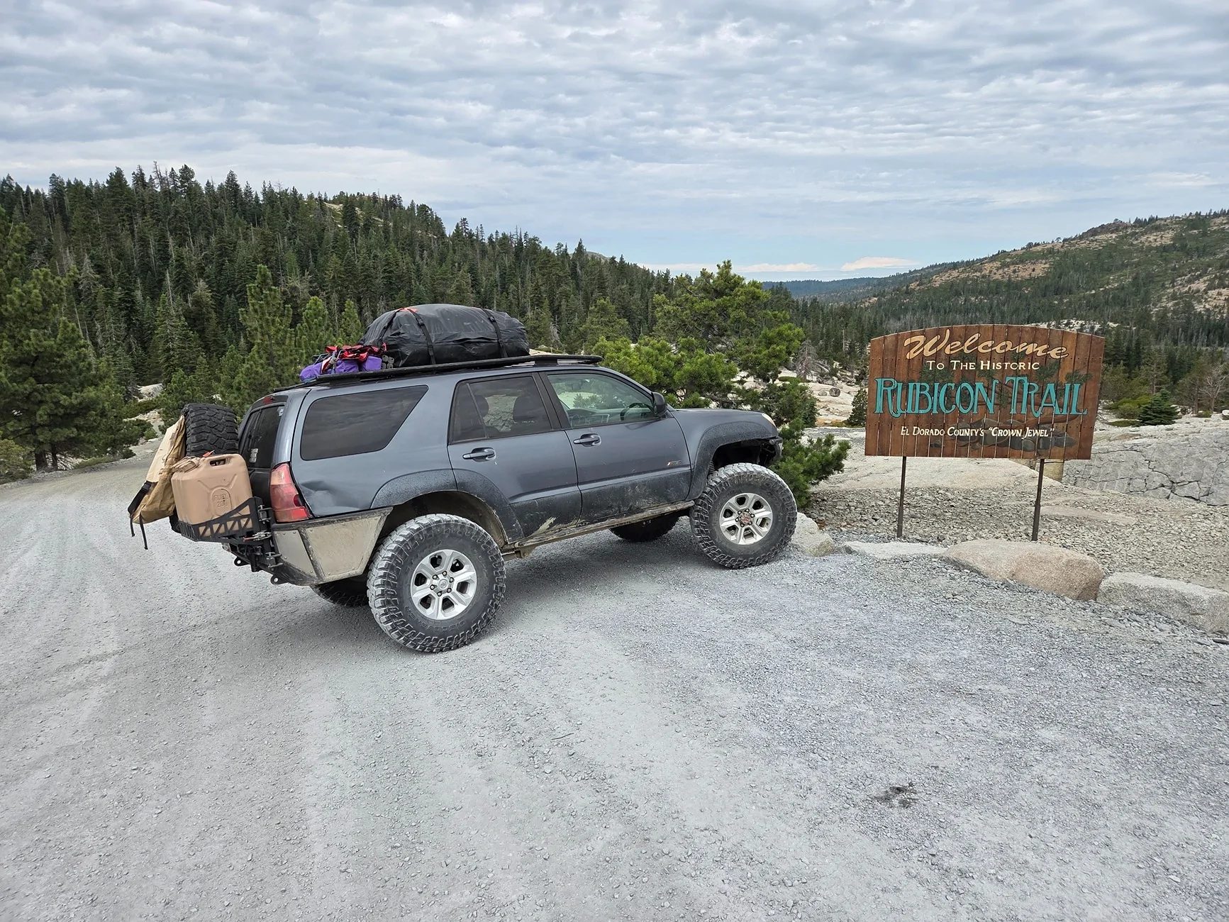 Rivian R1T R1S Towed my 4Runner rockcrawler 1800 miles from Colorado to the Rubicon trail and back 20260721_101231