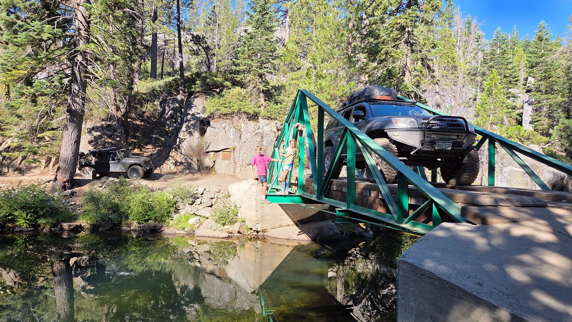 Rivian R1T R1S Towed my 4Runner rockcrawler 1800 miles from Colorado to the Rubicon trail and back 20260722_085427