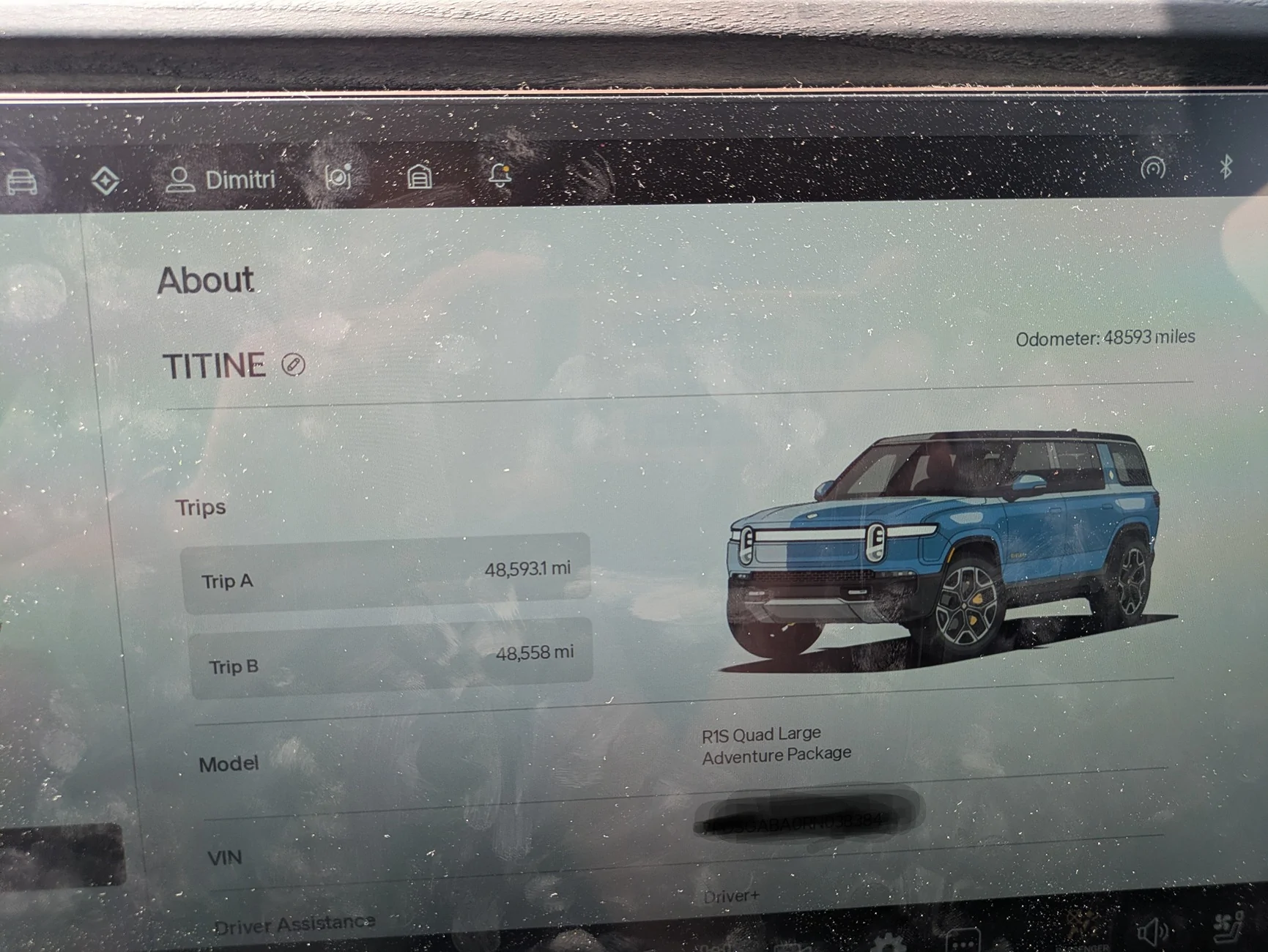 Rivian R1T R1S How Many Miles Are on Your Rivian? Show Us & Win a Gift from BestEvMod! 🎁 PXL_20260811_164212294~2