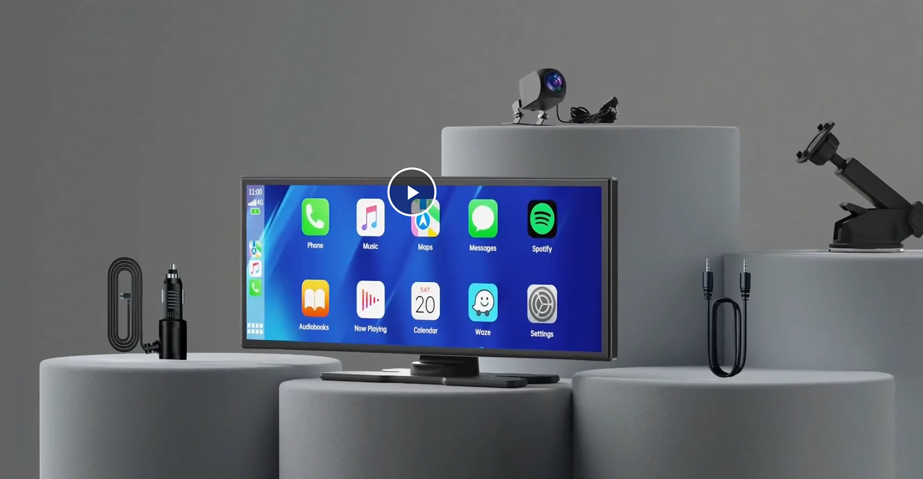 Rivian R1T R1S Lamtto RC32 wireless CarPlay and Android Auto 11" display review Screenshot 2026-08-12 125311