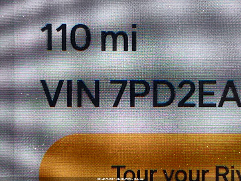 Rivian R1T R1S First Crashed R2 totaled with only 110 miles (VIN 1200) first crashed rivian r2 9