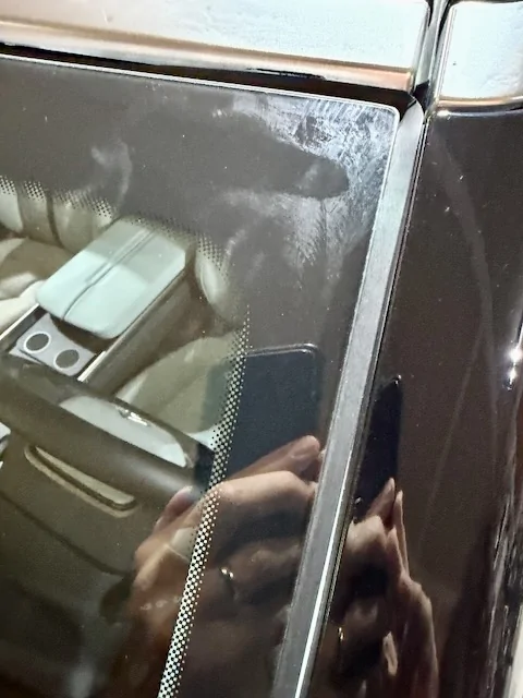 Rivian R1T R1S Safelite Windshield Gap IMG_6611