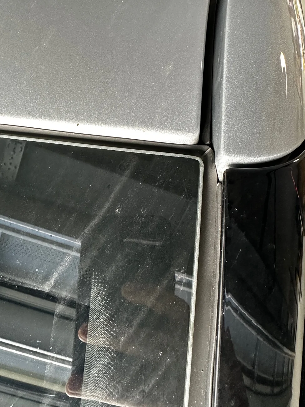 Rivian R1T R1S Safelite Windshield Gap IMG_7336