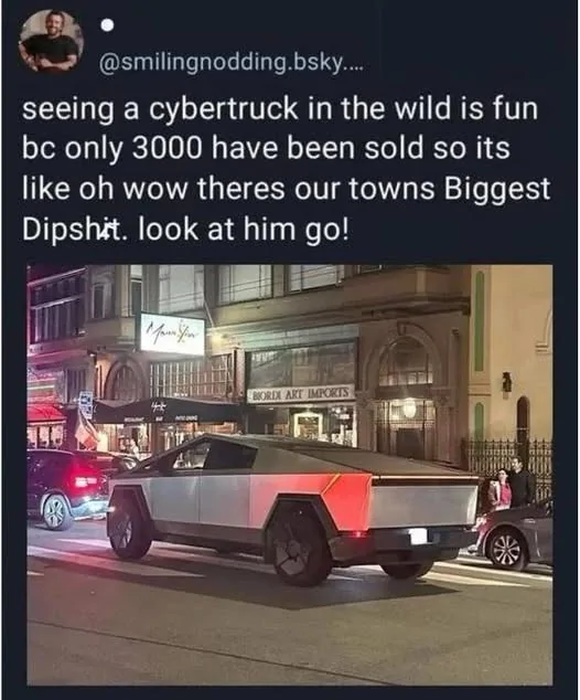 Rivian R1T R1S Cybertruck Laugh of the Day [⚠️ WARNING: NO POLITICS; MEMBERS BANNED] HQk8RuhXoAAJLb5