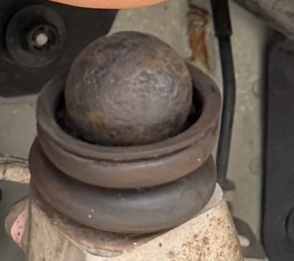 Rivian R1T R1S 2023 R1S Front Upper Ball Joint Separated at ~63K — XCare Denied Claim for Water/Corrosion. IMG_3175