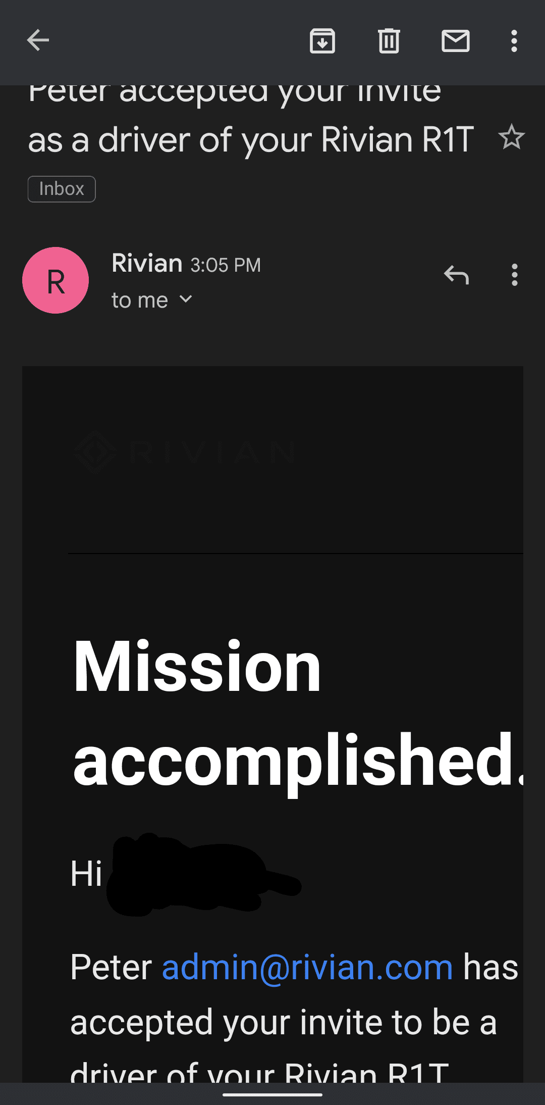 Rivian R1T R1S Ask us Rivian R1T owners ANYTHING [AMA]! Screenshot_20220325-150553~2
