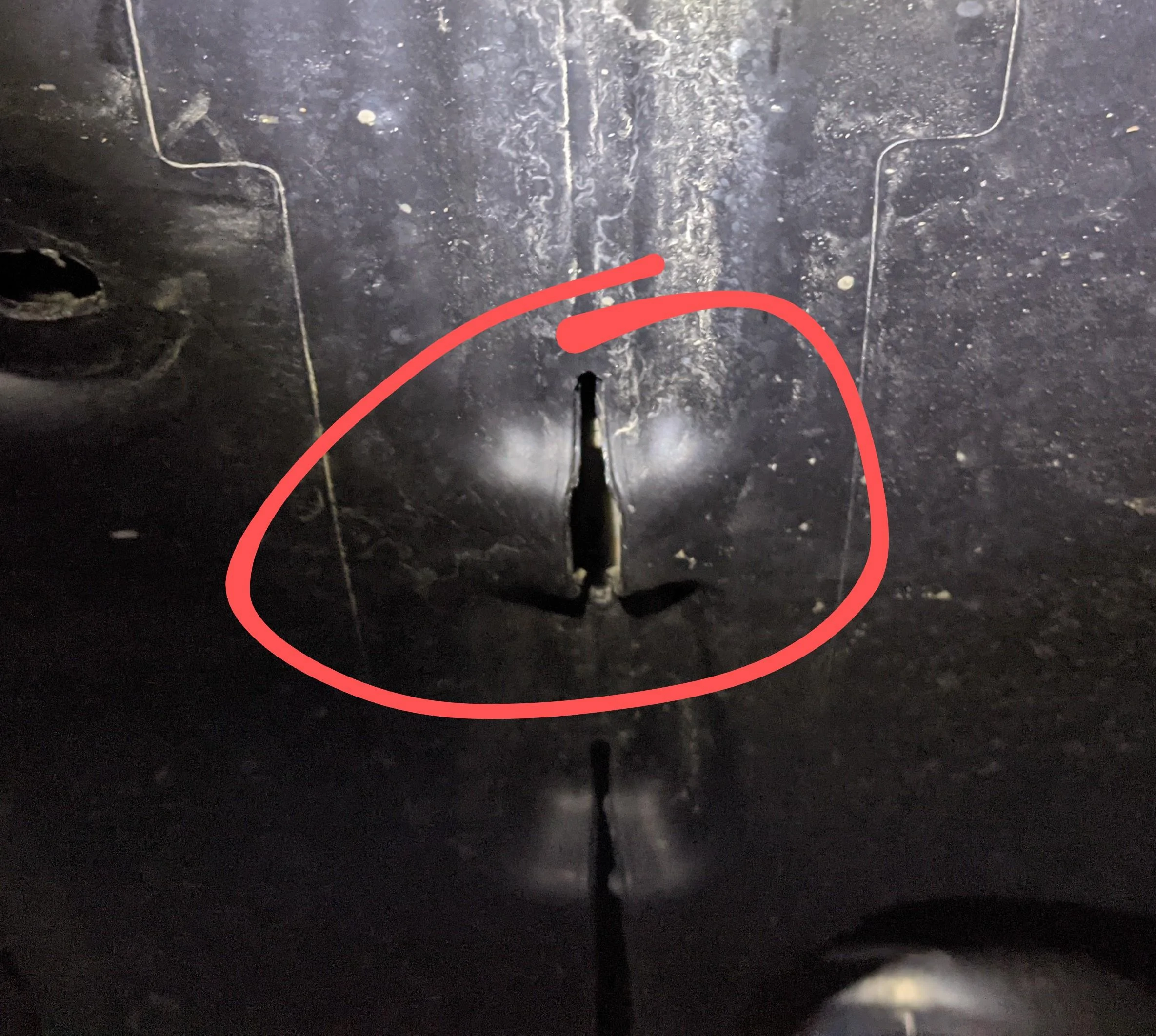 Rivian R1T R1S Wheel well fasteners bumped and lost PXL_20220329_022725384~2