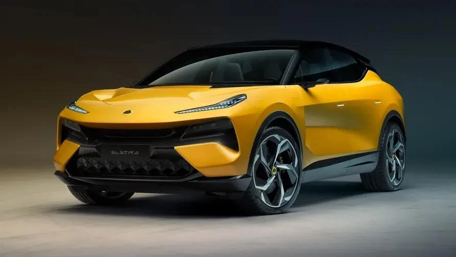 Rivian R1T R1S Polestar 3 Previewed 01_Lotus_Eletre_Yellow_Studio_F34