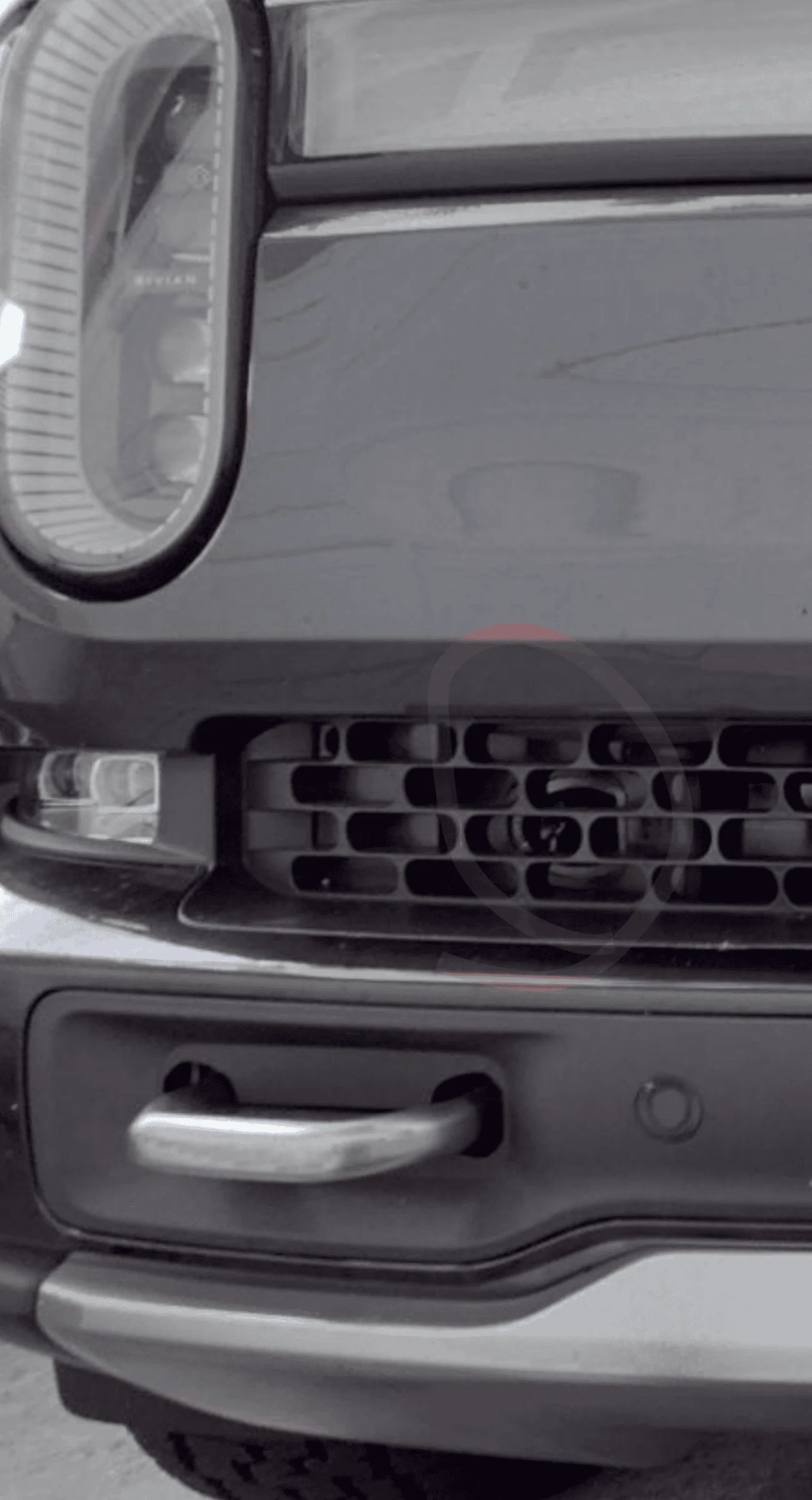 Rivian R1T R1S What's this opening behind the grille? Screenshot_20220330-195437