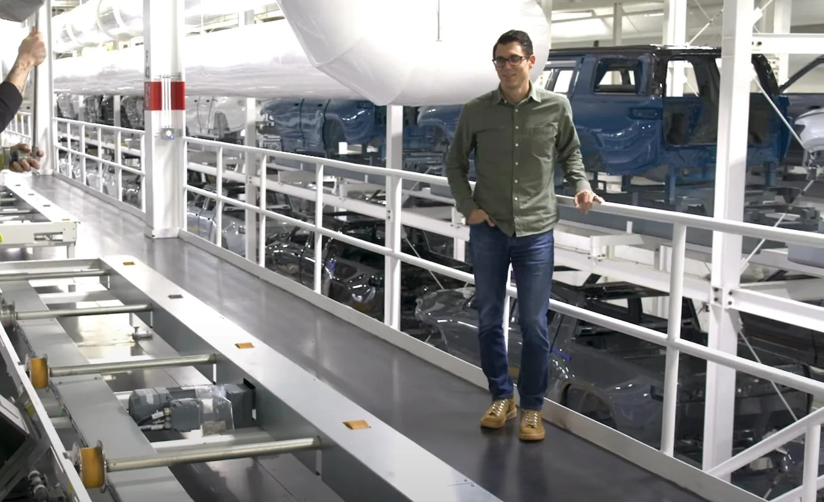 Rivian R1T R1S R1S’s seen on the line in the Time100 video 29ACA976-CF58-4820-B57E-D7A2DC356880