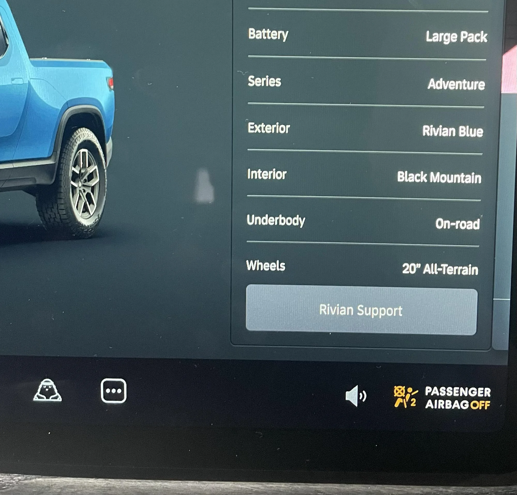 Rivian R1T R1S First reported Adventure trim Rivian R1T delivery 1648941893449