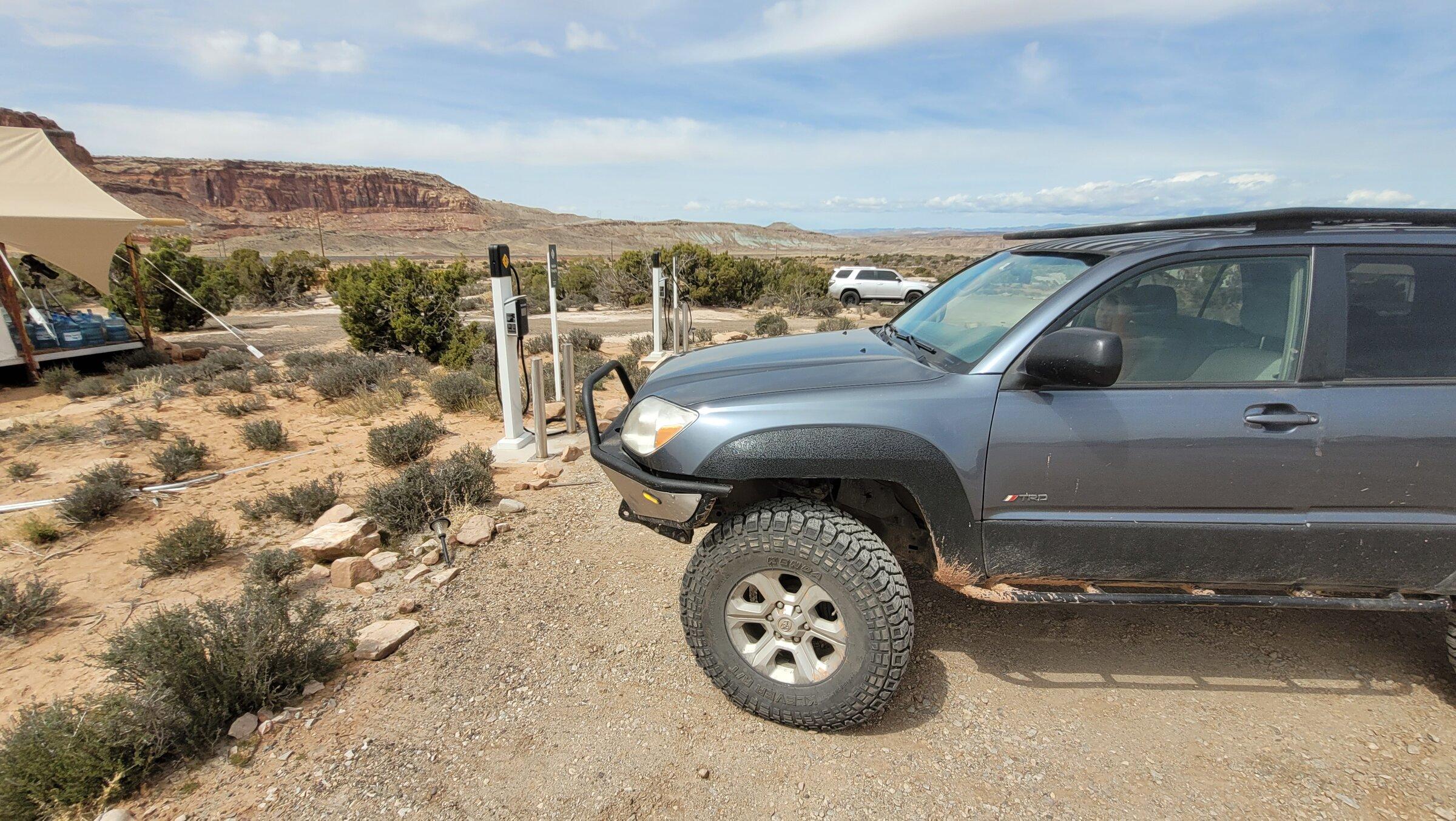 Rivian R1T R1S Large pack - Enough range to complete the White Rim Road? 20220403_135302