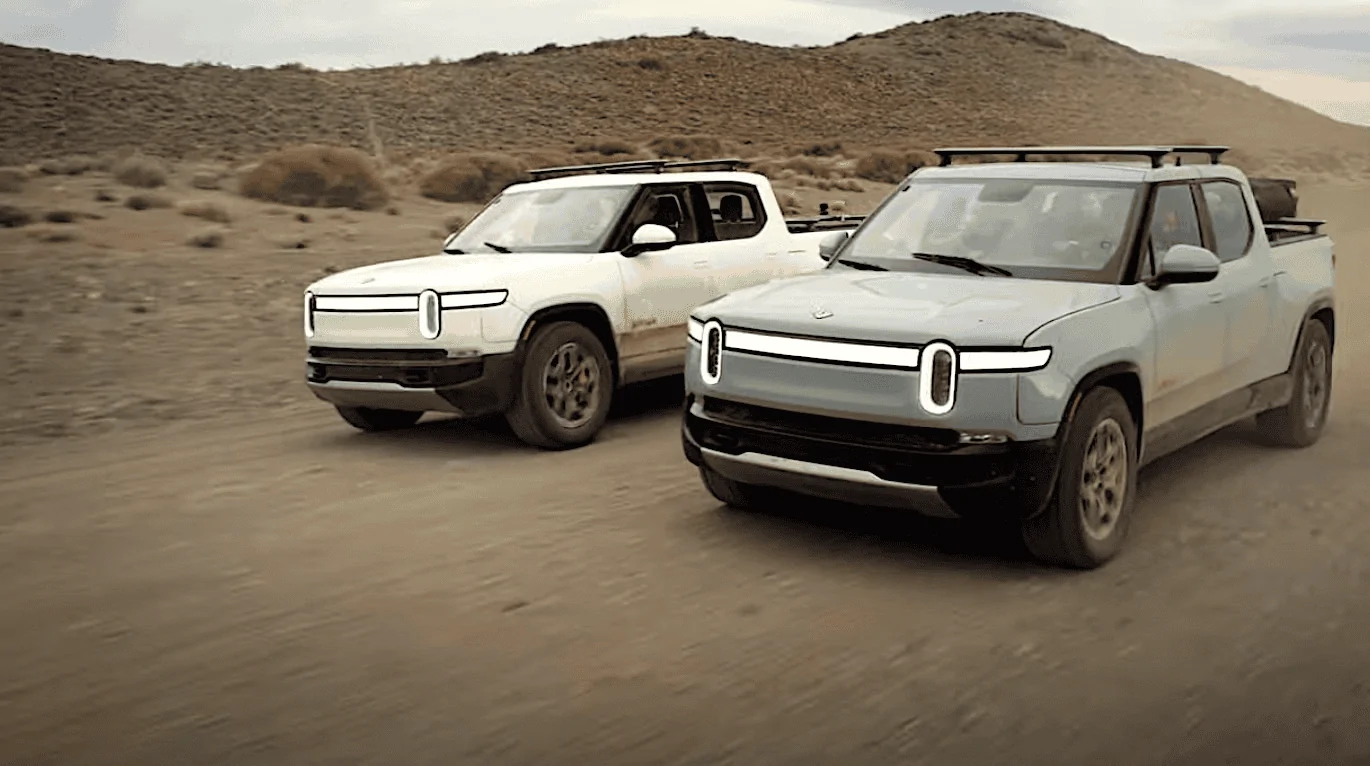 Rivian R1T R1S Video: Limestone color shows its chameleon nature on this Rivian R1T 1649099161706