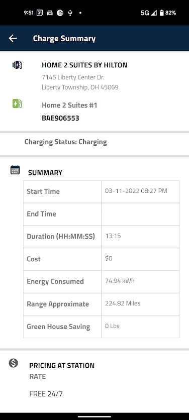 Rivian R1T R1S Finding a Hotel with a Charger 1649256776879