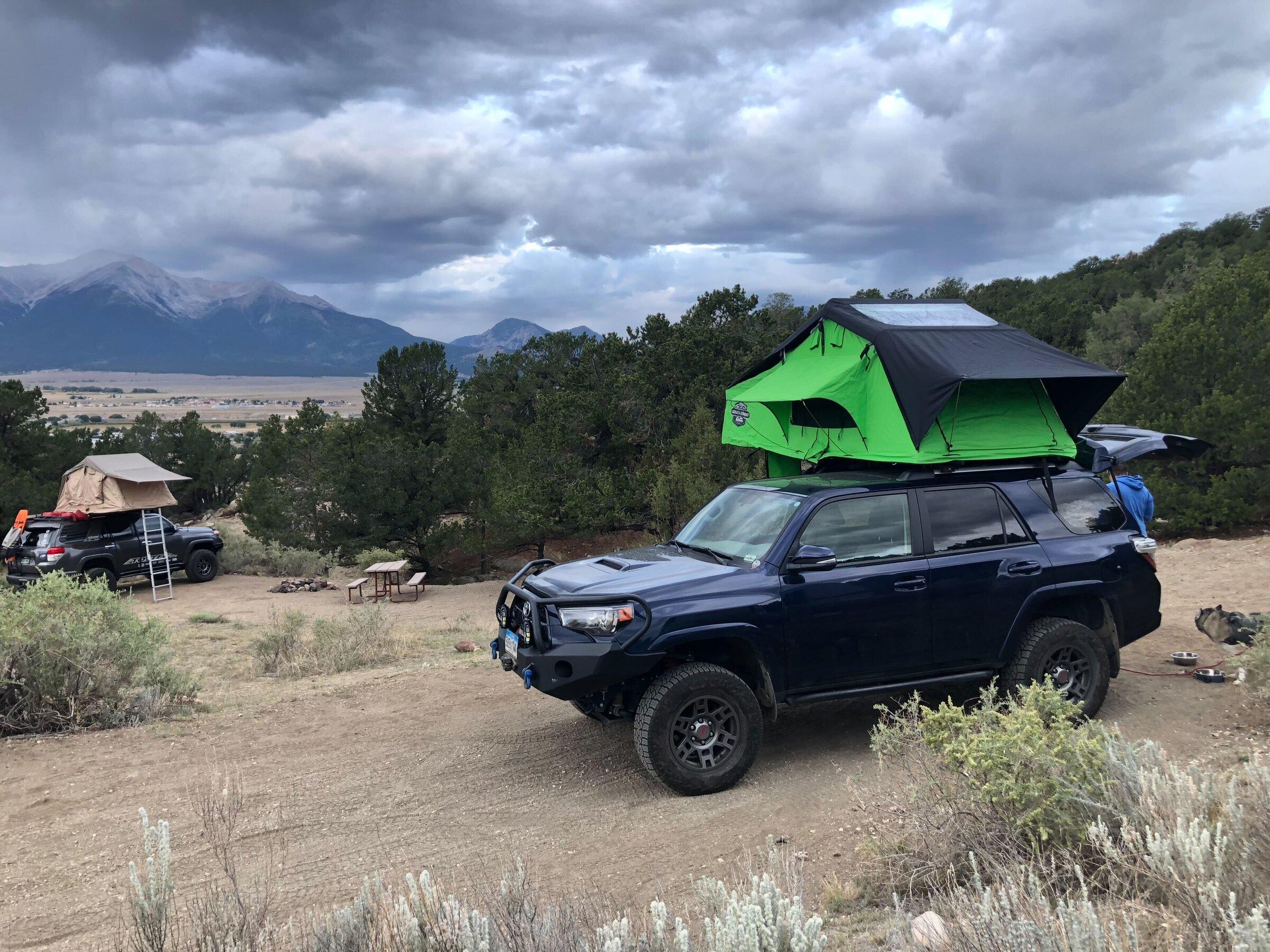 Rivian R1T R1S Non-Rivian rooftop tents Image from iOS