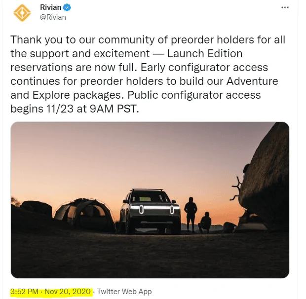 Rivian R1T R1S May/June Deliveries Thread 1649322656872