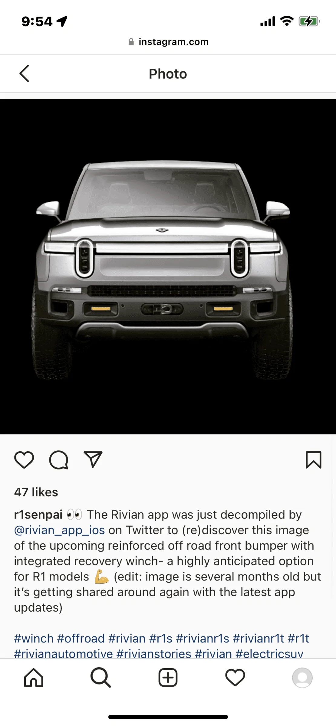 Rivian R1T R1S Front Light Bar mod / customizing ideas? AC1B9BB7-EAB6-435C-9D99-FD52E495D4FC