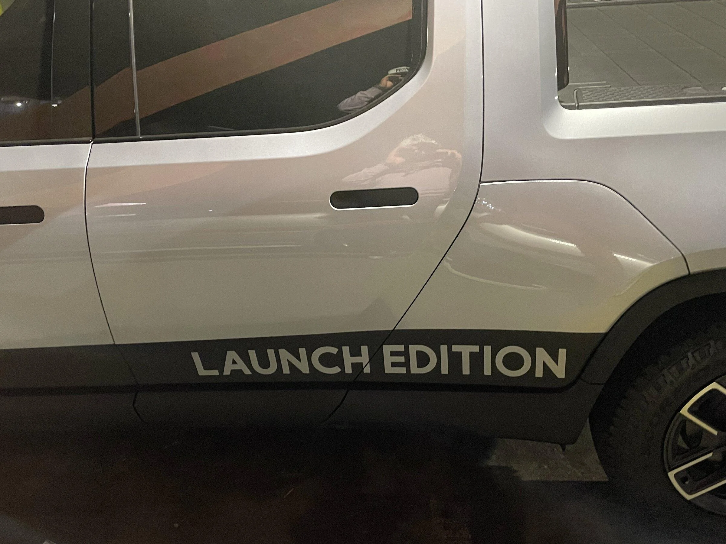 Rivian R1T R1S Custom vinyl'd R1T Launch Edition I just spied… 44951FD9-C73A-4346-9EB6-BD5CD26E4859