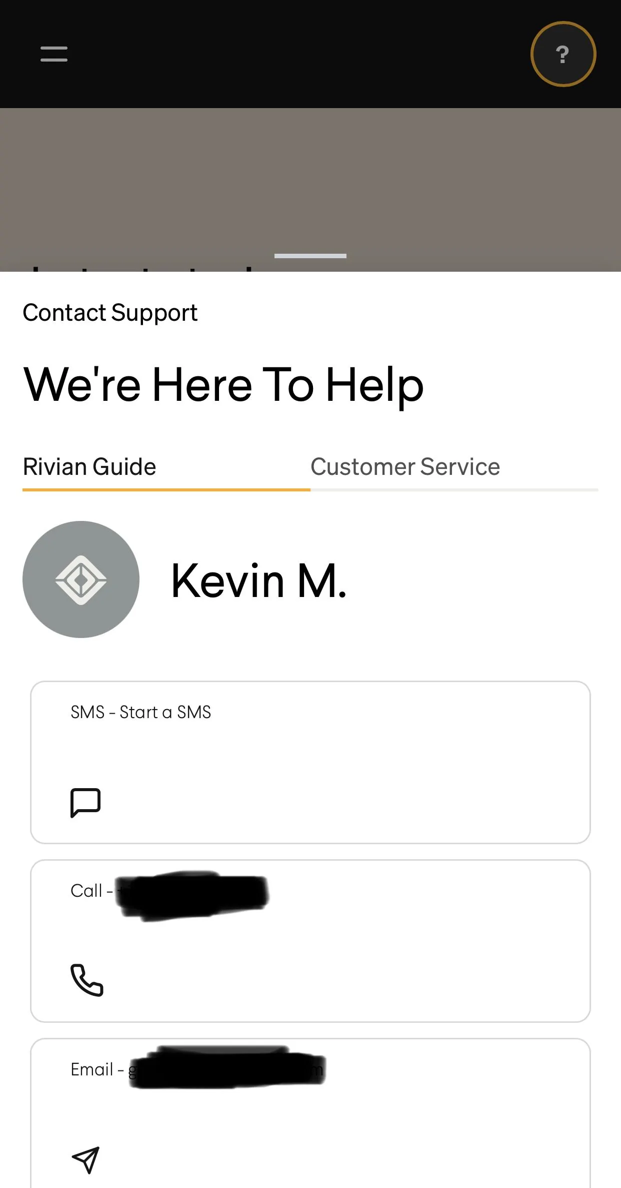 Rivian R1T R1S R1S Guide Contact about to happen! [Email received] BFFDC929-99B5-4AE9-BCF2-1E710724E3D1