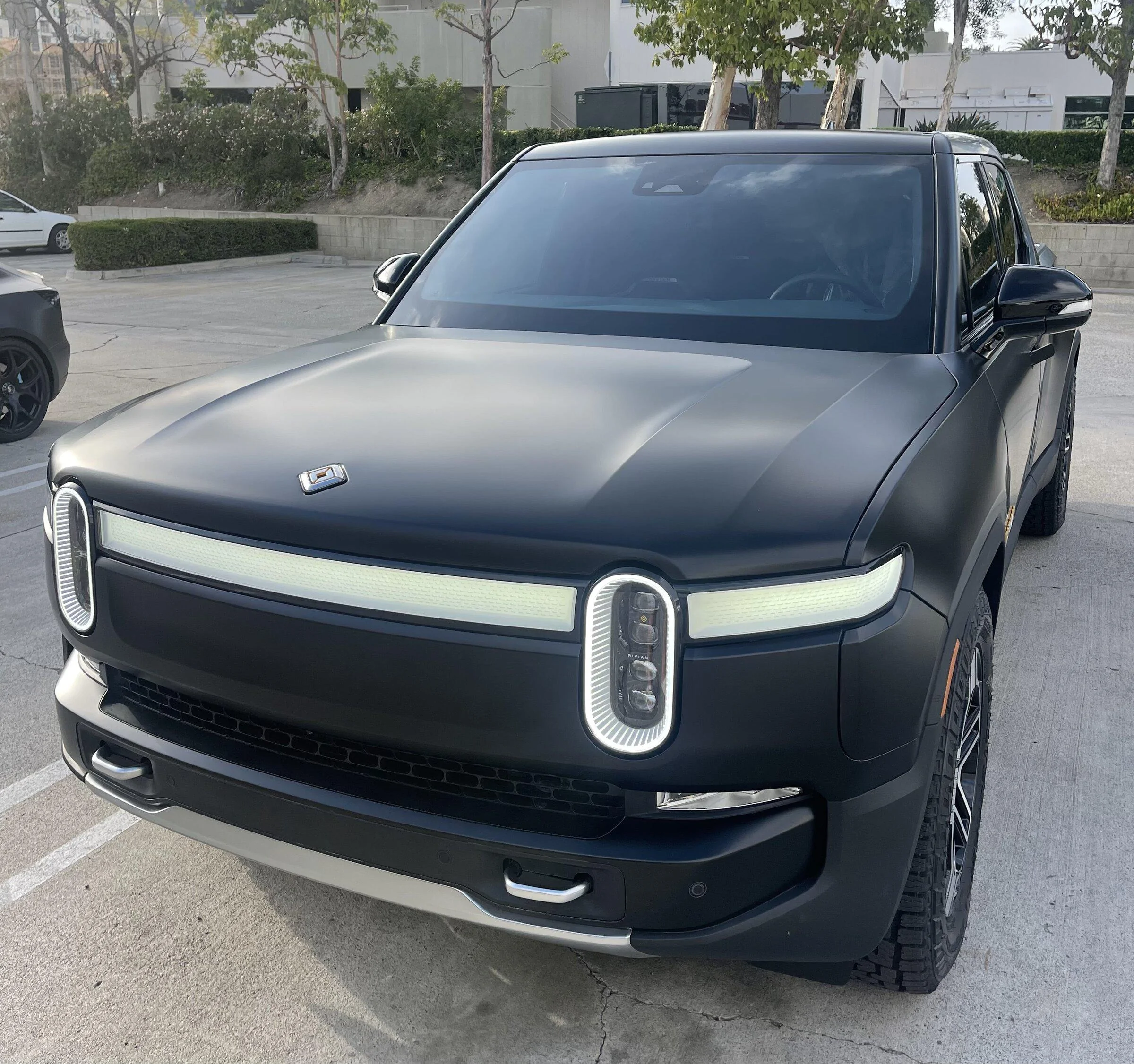 Rivian R1T R1S Matte Black Stealth PPF Rivian R1T Launch Edition 8DA64E1C-EEBD-4B5F-BE28-06E3581D4BF0