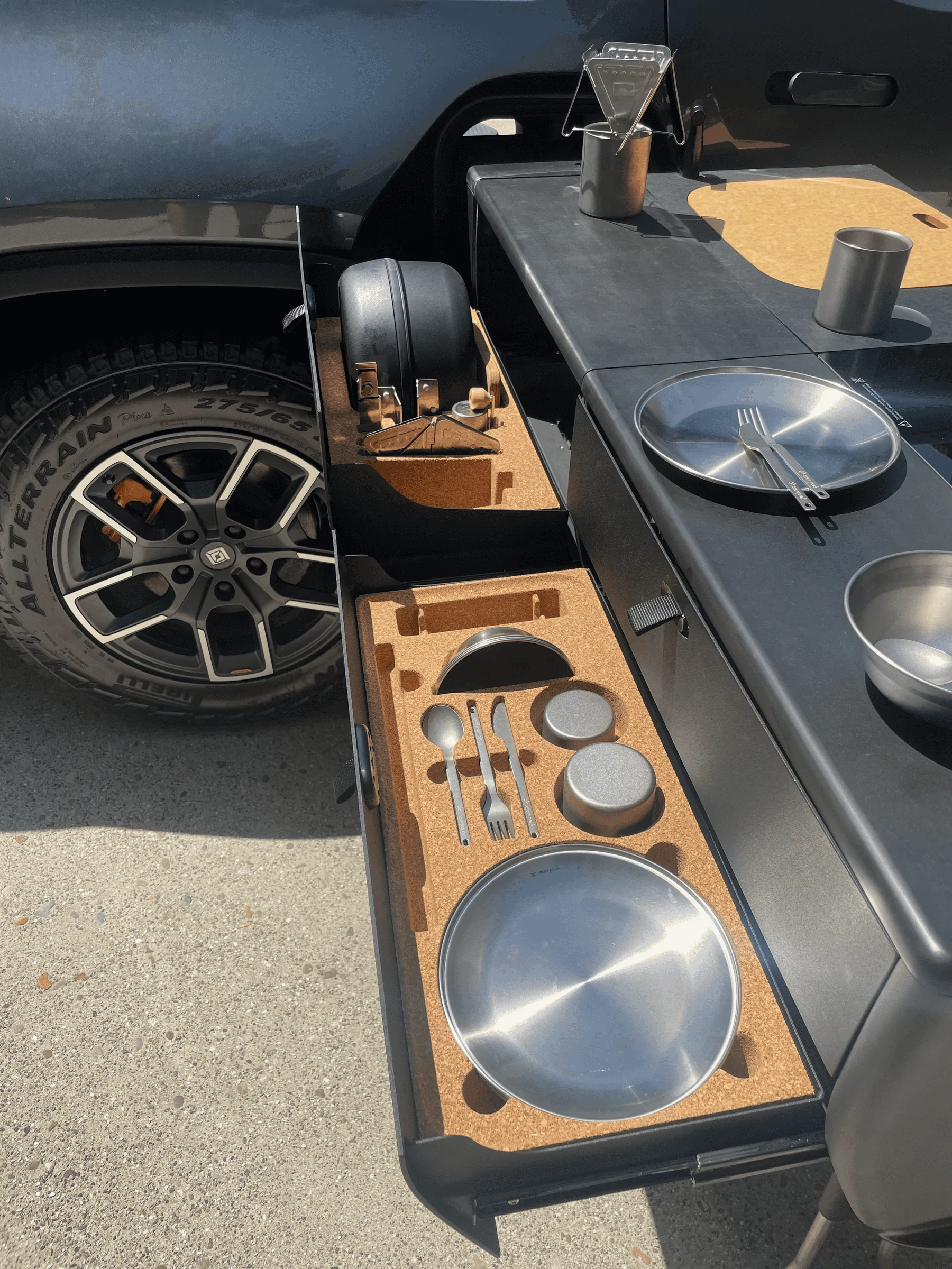 Rivian R1T R1S Camp Kitchen Out in the Open in Venice IMG_0827