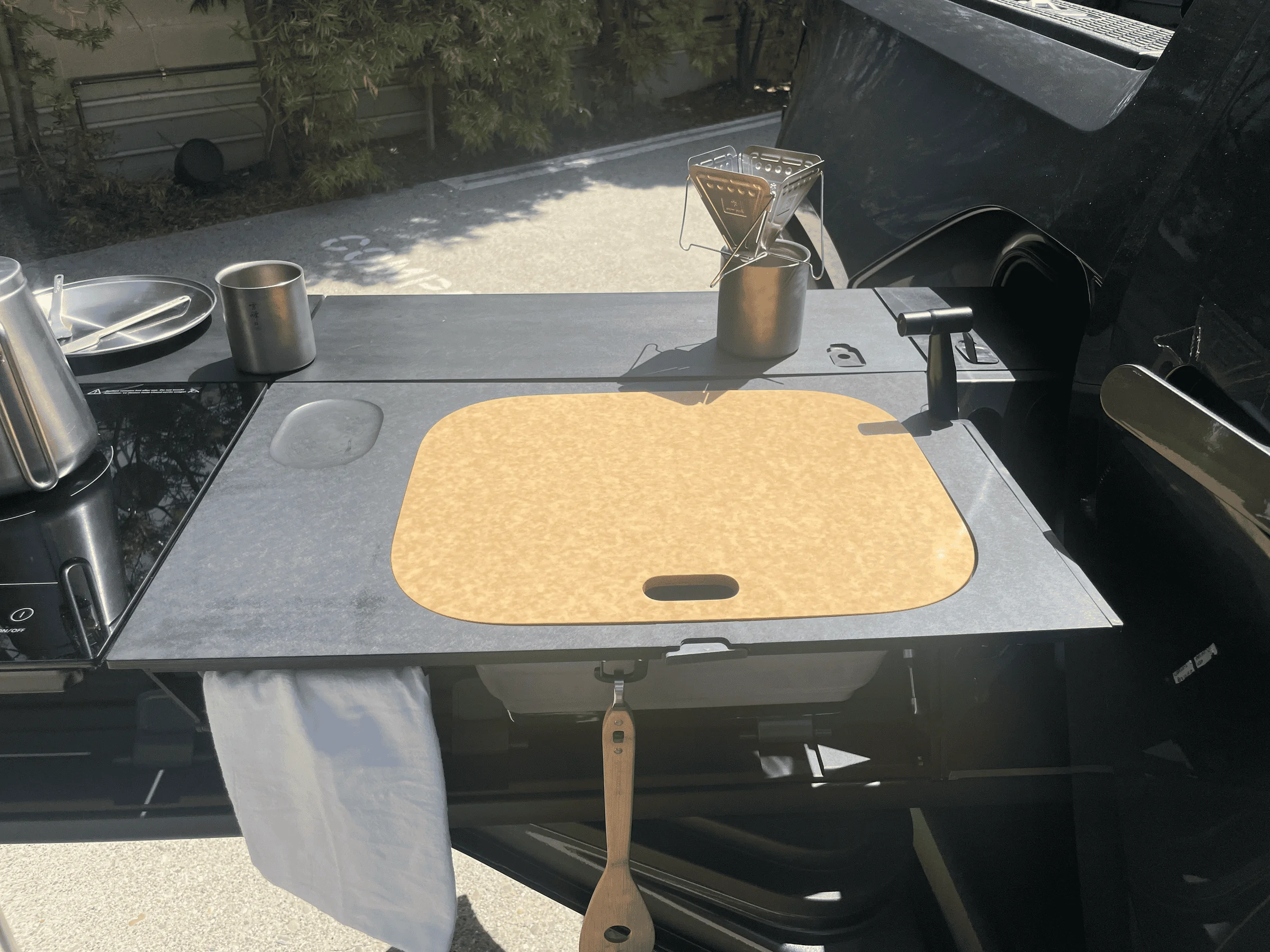 Rivian R1T R1S Camp Kitchen Out in the Open in Venice IMG_0830