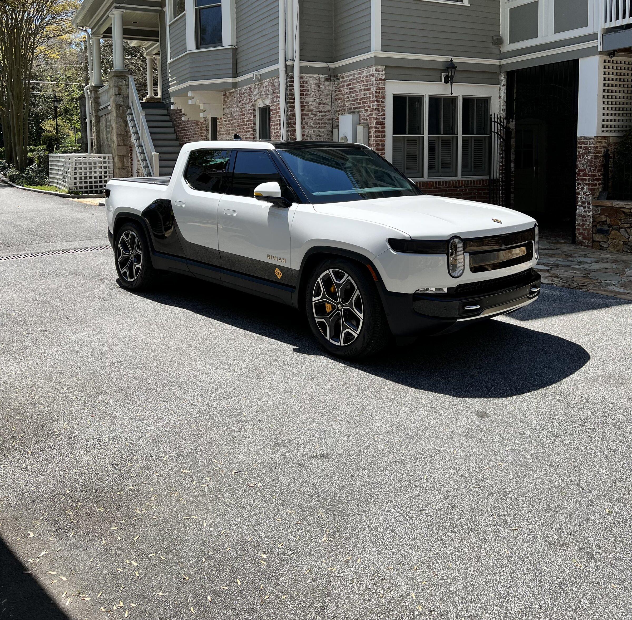 Rivian R1T R1S Love my Rivian.  Just added a few PPF mods IMG_1078