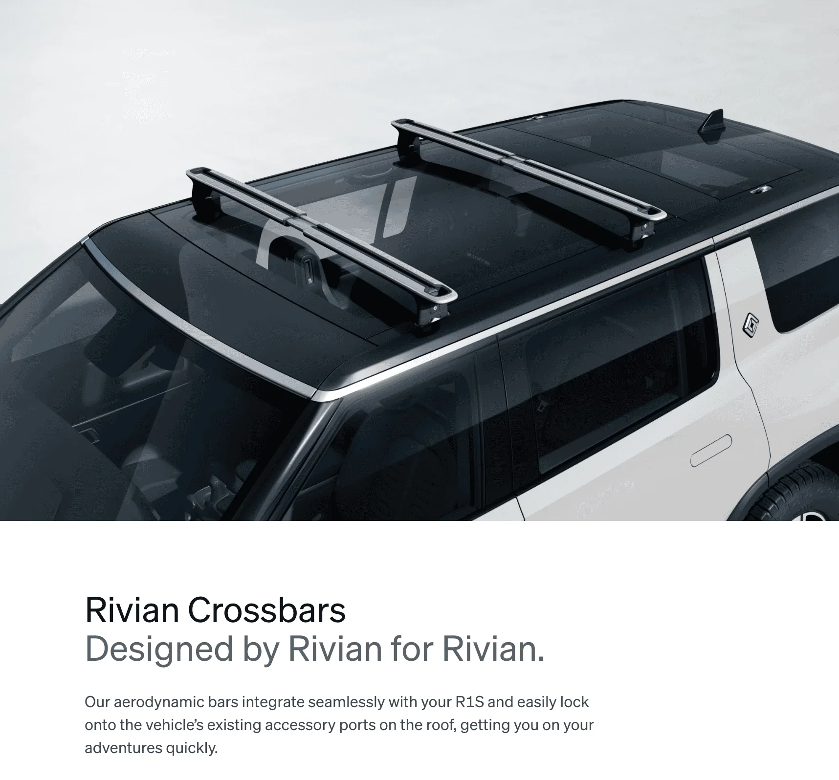 Rivian R1T R1S Is this still the roof load bar configuration? Screen Shot 2022-04-13 at 5.07.01 PM