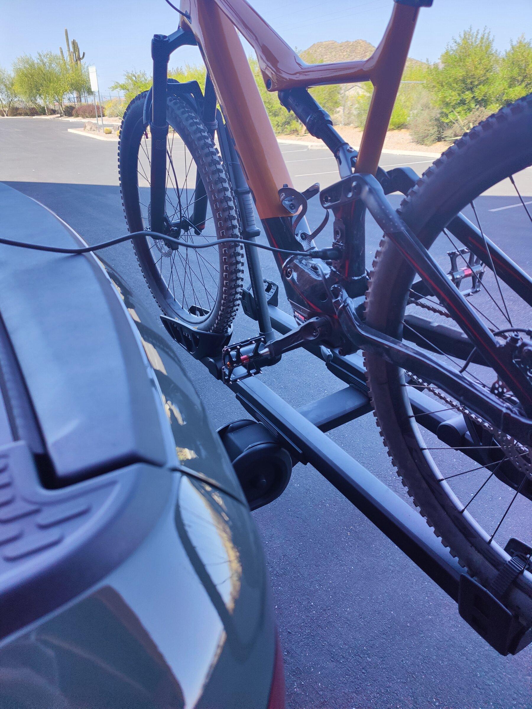 Rivian R1T R1S R1T and Mountain Biking IMG20220404145853