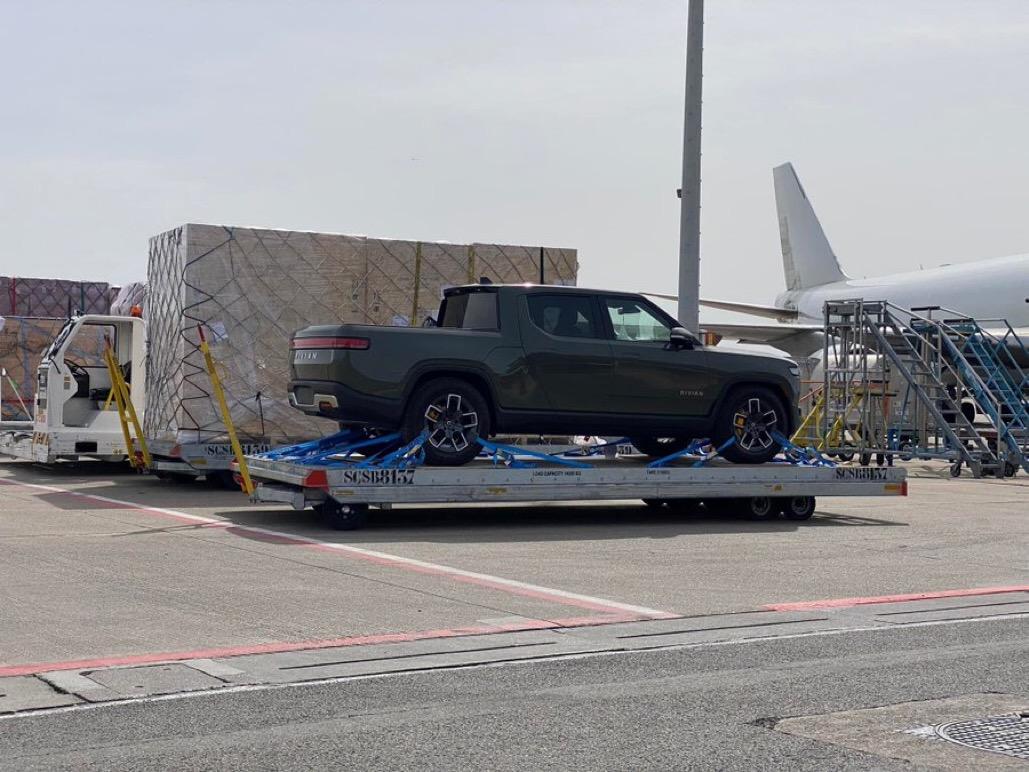 Rivian R1T R1S Rivian Spotted in Belgium... EU Manufacturing Plant?! 895F174A-B30A-4224-B6DE-95EDB579129A