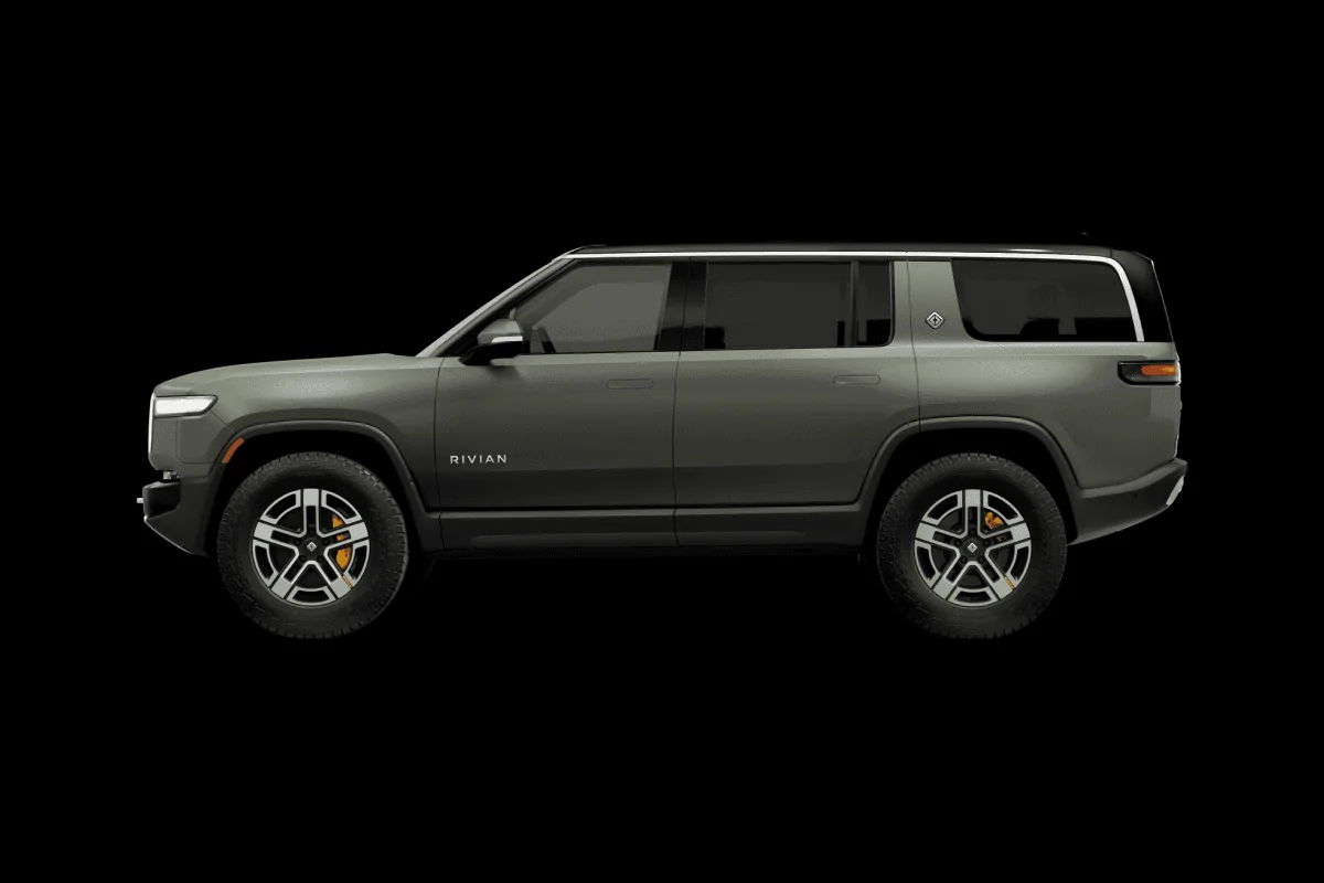 Rivian R1T R1S R1S Rear door length vs R1T? 1649969654138