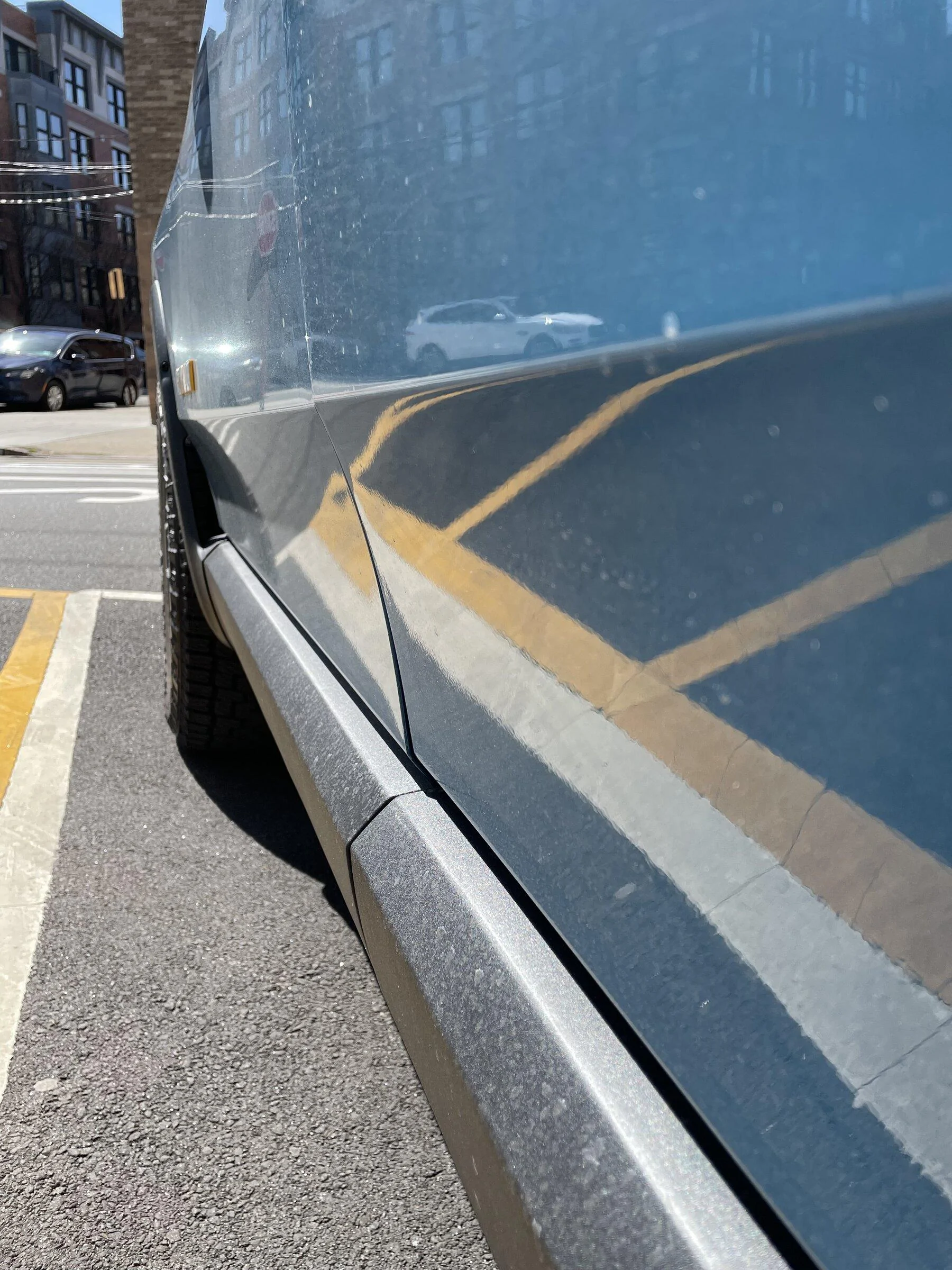 Rivian R1T R1S one door is pretty horribly formed among other issues (still love the truck overall, though) tempImageJiIiMR