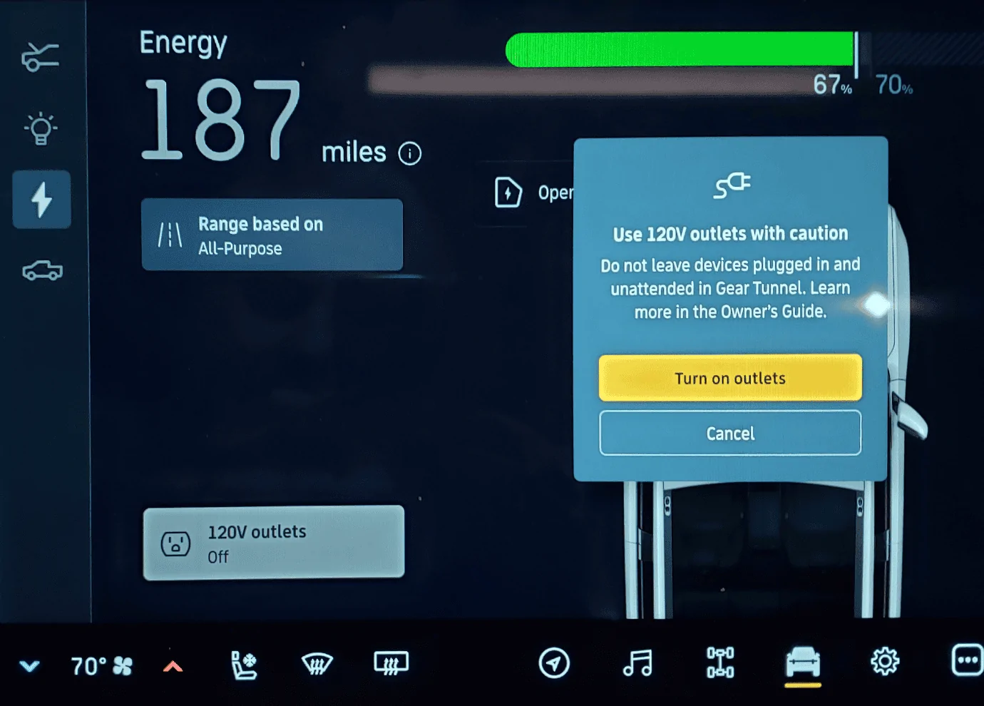Rivian R1T R1S Testing the Rivian as a ‘backup’ power source 1650163034546