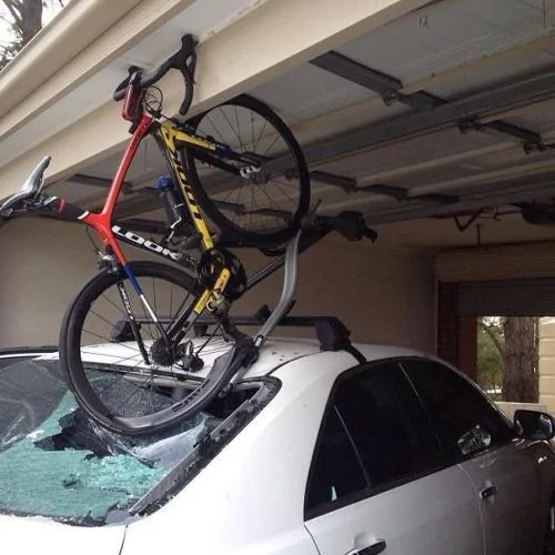 Rivian R1T R1S R1T over-bed bikes on Yakima HighRoad Bike Mount tumblr_nkwhe4Ye7x1rpfjnco1_500