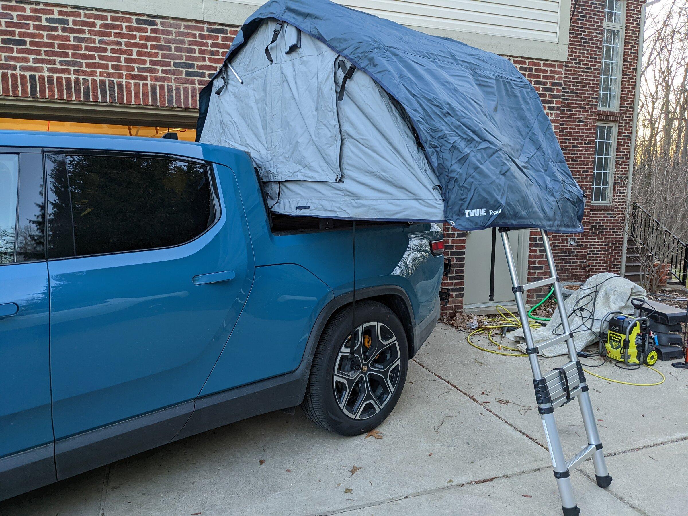 Rivian R1T R1S Non-Rivian rooftop tents PXL_20220418_000206504