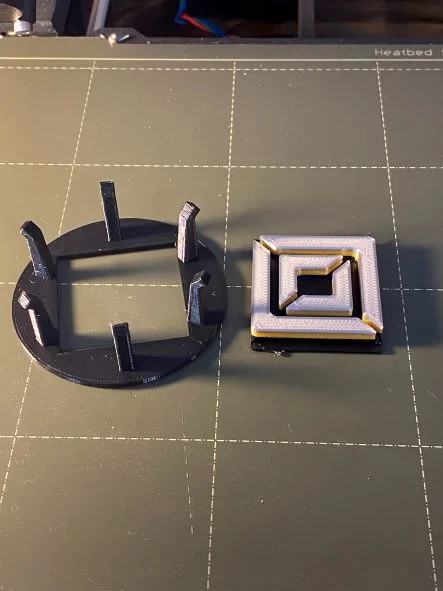 Rivian R1T R1S Removing 21" wheel aero covers + 3d printed hub cap = clean, easy pieces