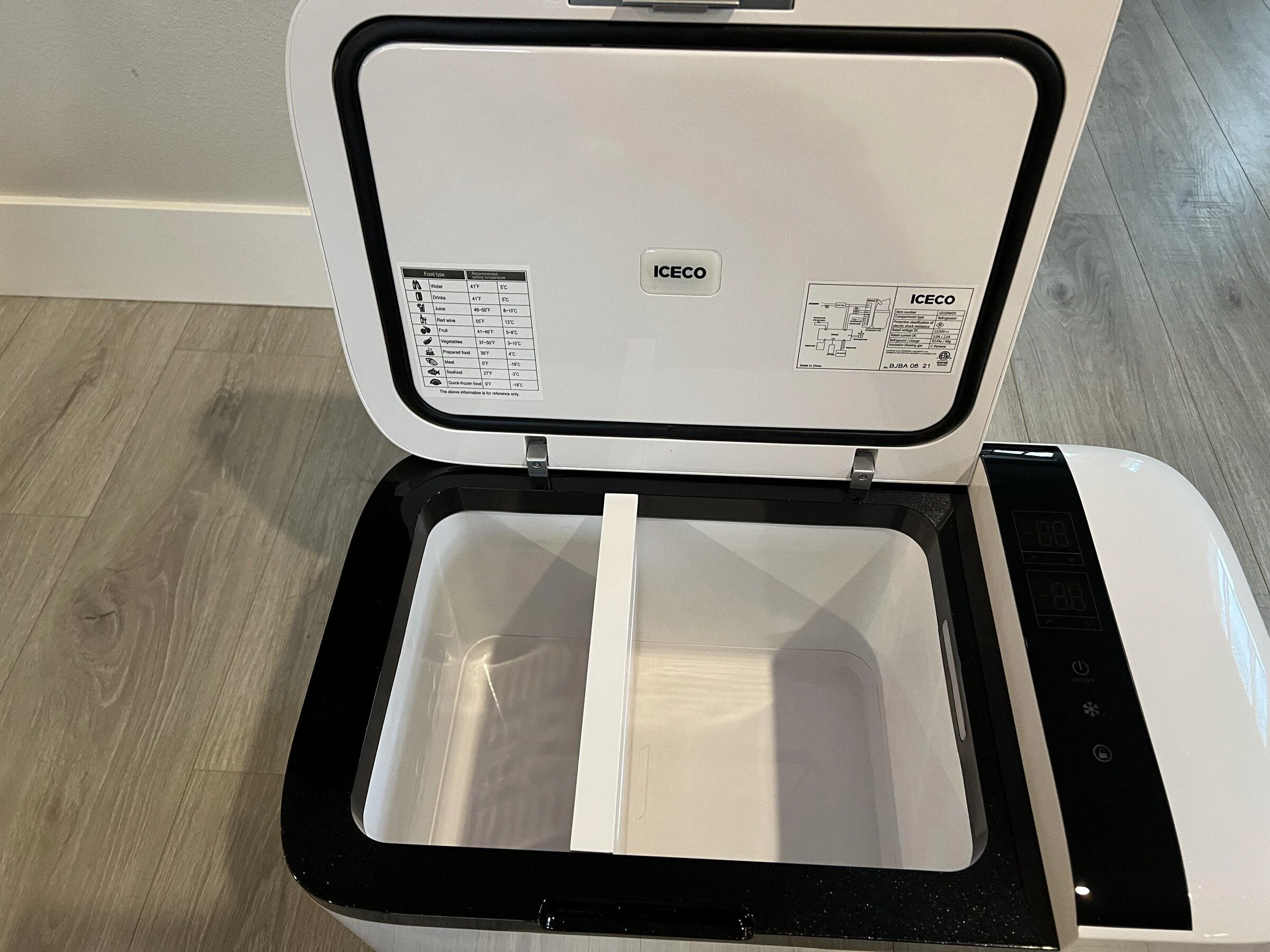 Rivian R1T R1S Sizing it up.. my power cooler arrived.. ICECO GO20 Dual Zone CBECF39A-12CD-439A-9949-EF79019A53A4