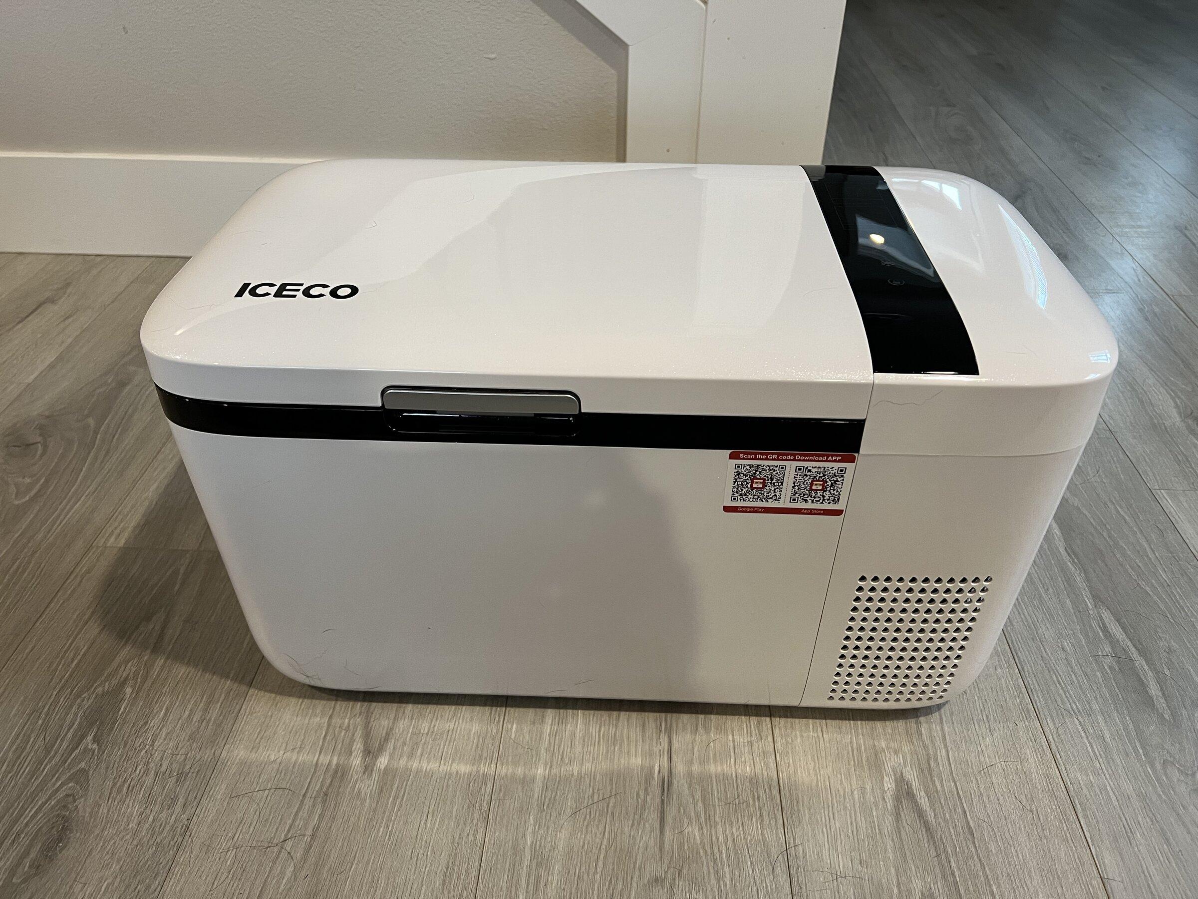 Rivian R1T R1S Sizing it up.. my power cooler arrived.. ICECO GO20 Dual Zone 87051FF3-7E77-4410-818C-CCCB8272FF82