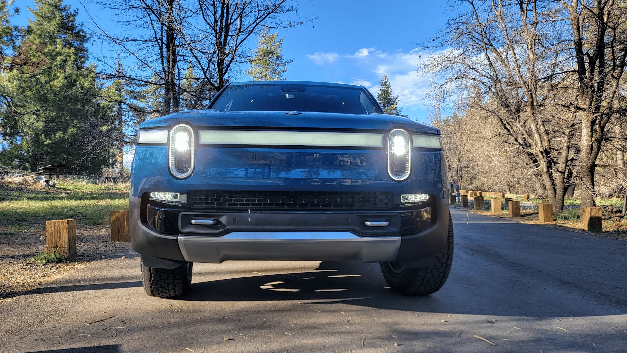 Rivian R1T R1S Took a mountain drive, some pics 1650383065972