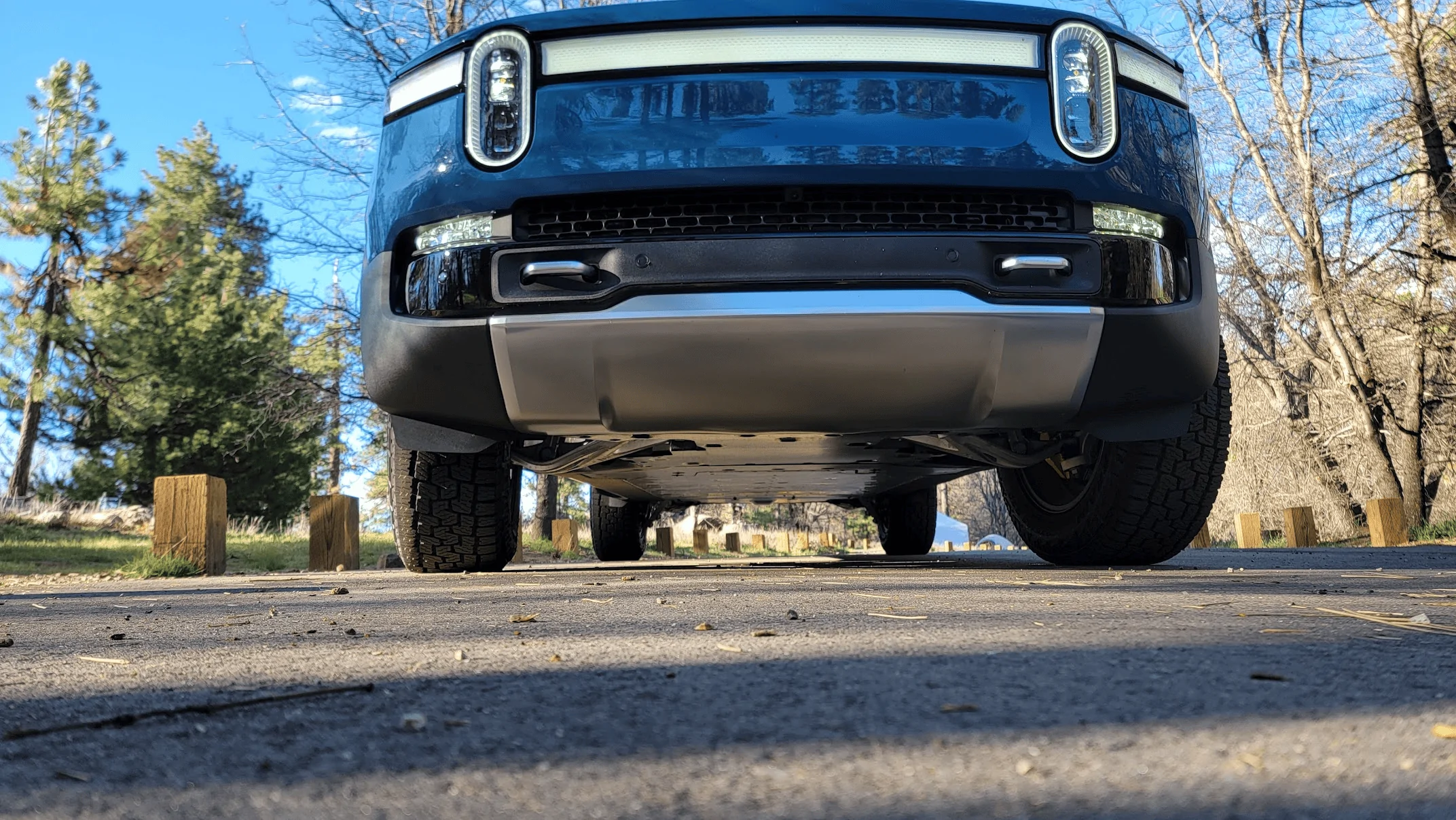 Rivian R1T R1S Took a mountain drive, some pics 1650383082541