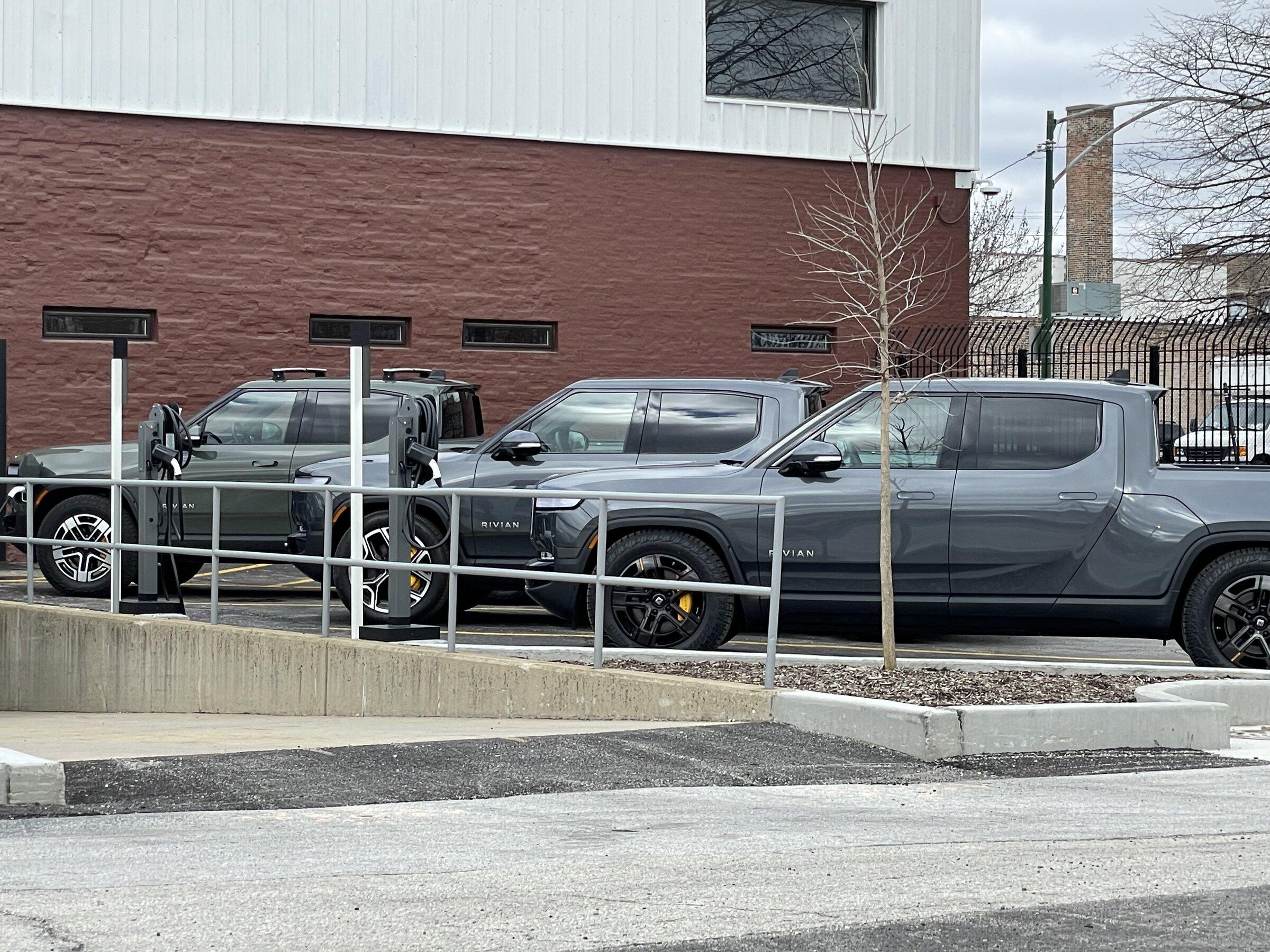 Rivian R1T R1S Chicago Rivian Sales Location Under Construction IMG-8132