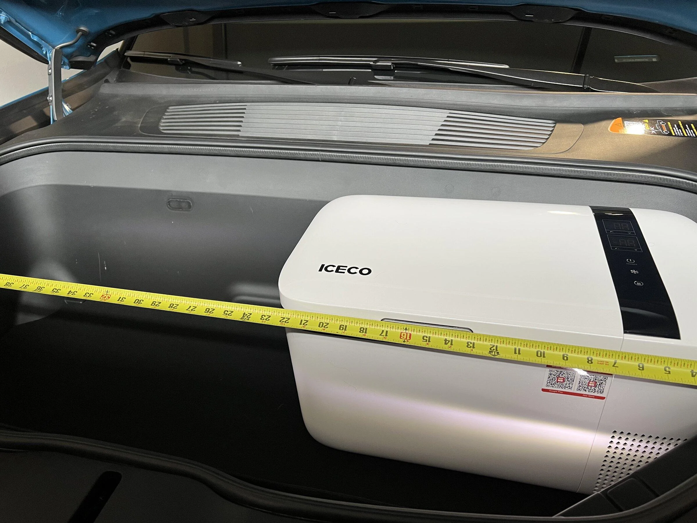 Rivian R1T R1S Sizing it up.. my power cooler arrived.. ICECO GO20 Dual Zone CFFA473A-D95E-4BD7-8F73-0D528C9538A7