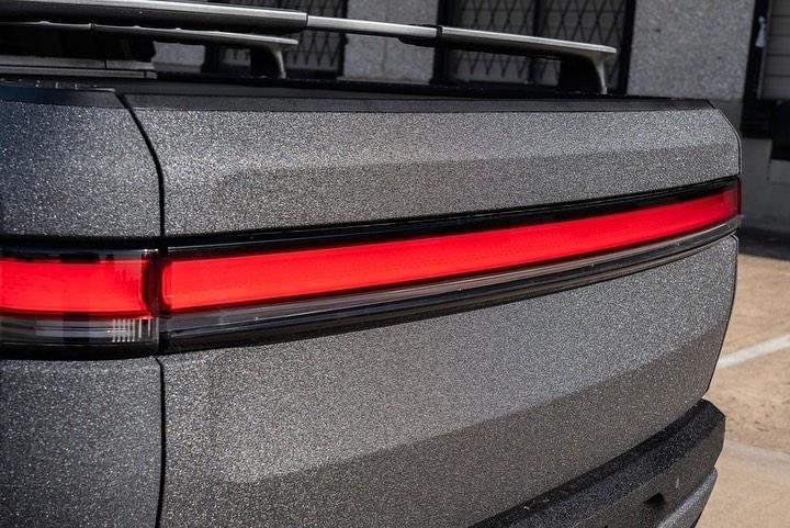Rivian R1T R1S Raptor bedliner sprayed R1T Raptor bedliner sprayed R1T 2